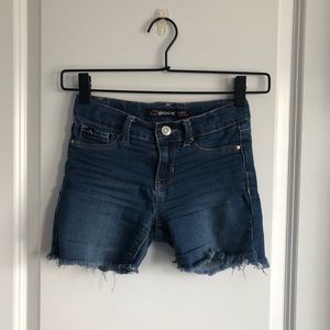 Girls Jordache Cutoff Jean shorts
